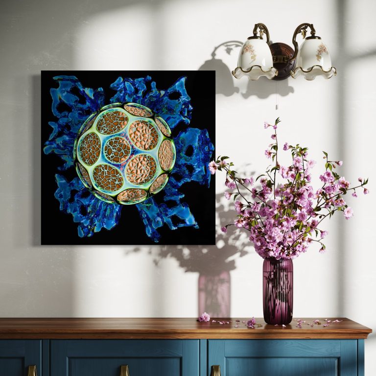 "Laissez-vous envoûter par la puissance de Nexus. Trois tableaux qui se répondent, créant une symphonie visuelle intense. Couleurs profondes et formes hypnotiques pour une expérience sensorielle unique. Transformez votre espace en un lieu de contemplation et d'émotion."