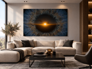 IRIS – L'Horizon des possibles, détail des contrastes de lumière et de profondeur